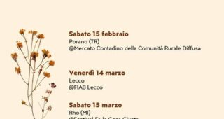 Prossime presentazioni del libro “cibi e paesaggi rari”, eccole qua!